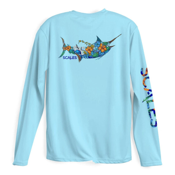 SCALES Men's 808 Marlin Long Sleeve Performance Shirt