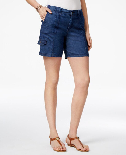 Women's Comfort-Waist Cargo Shorts, Created for Macy's