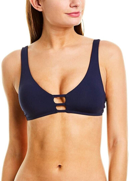 LSpace Women's 181415 Monroe Bikini Top Swimwear Midnight Blue Size XS