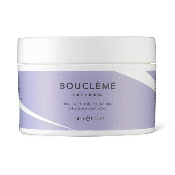 Bouclème Intensive Moisture Treatment, Deep Care Mask for Healthy and Strong Curls, Leave-in Conditioner with Mafura Butter and Marula Oil, 250 ml