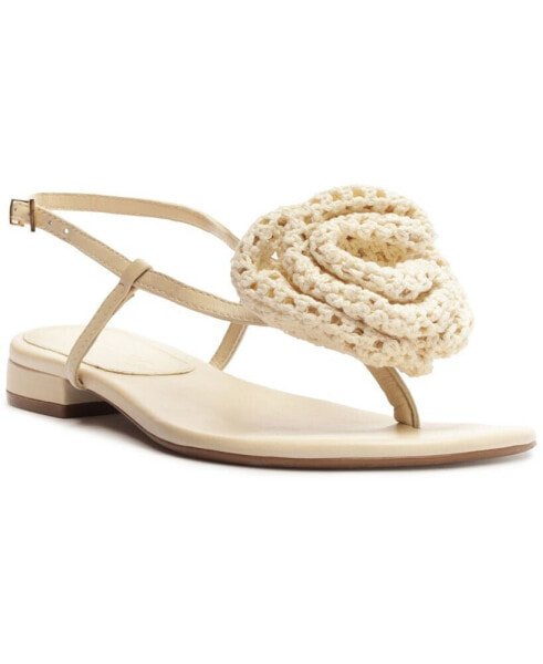 Women's Isla Flower Flat Sandals