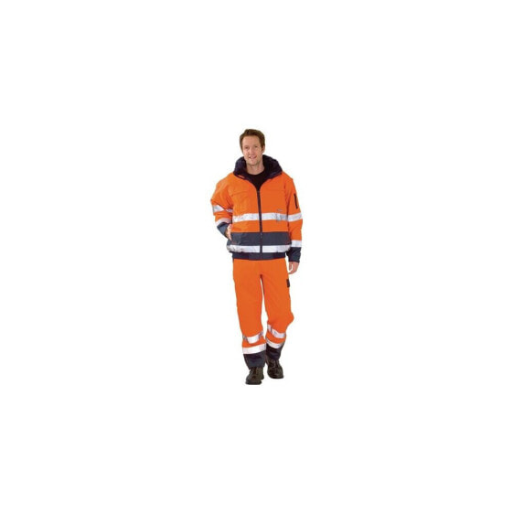 Planam Warnschutz-Comfortjacke Größe XXL orange/marine