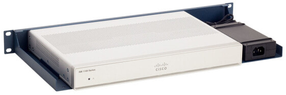 Rackmount.IT Rack Mount Kit for Cisco ISR 111X - Mounting bracket - Blue - 1U - Cisco ISR 111X - 482 mm - 217 mm