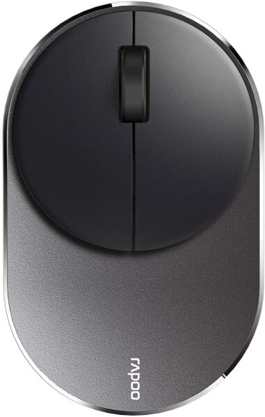 Rapoo M600 Mini Silent Wireless Mouse 1300 DPI Sensor 6 Months Battery Life Quiet Buttons Ergonomic for Left and Right Handed PC & Mac - Rose/Gold