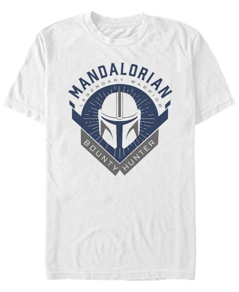 Star Wars The Mandalorian Warrior Emblem Short Sleeve Men's T-shirt