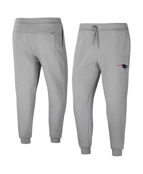 Men's NFL x Darius Rucker Collection by Gray New England Patriots Fleece Jogger Pants