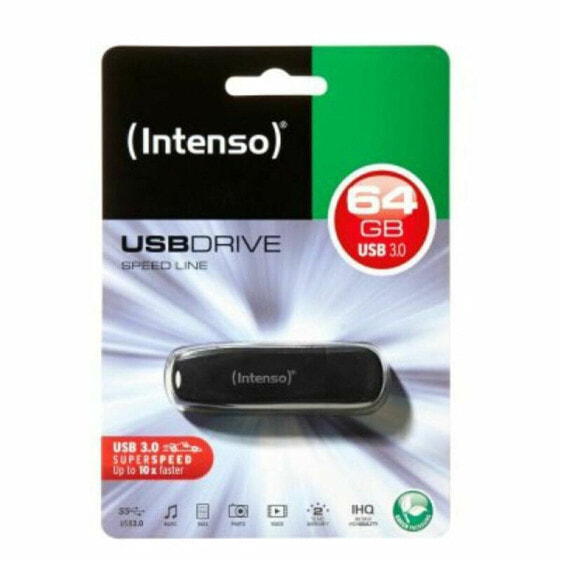 USB stick INTENSO USB 3.0 64 GB Black 64 GB
