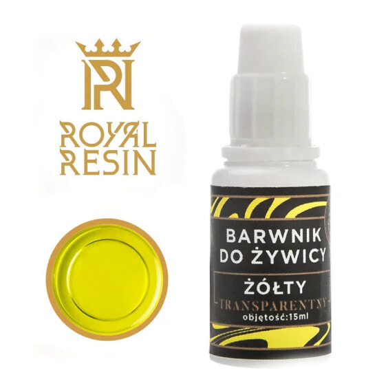 Dye for epoxy resin Royal Resin - transparent liquid - 15 ml - yellow