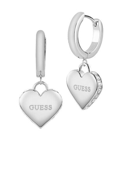 Серьги Guess Falling In Love Hearts