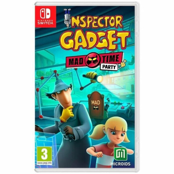 Видеоигра Microids Inspector Gadget: Mad time party для Nintendo Switch