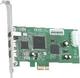 Dawicontrol DC-FW800 FireWire PCIe Hostadapter - PCIe - TI082AA2 / TI081BA3 - 800 Mbit/s - Wired - Windows 2000/2003/XP/Vista