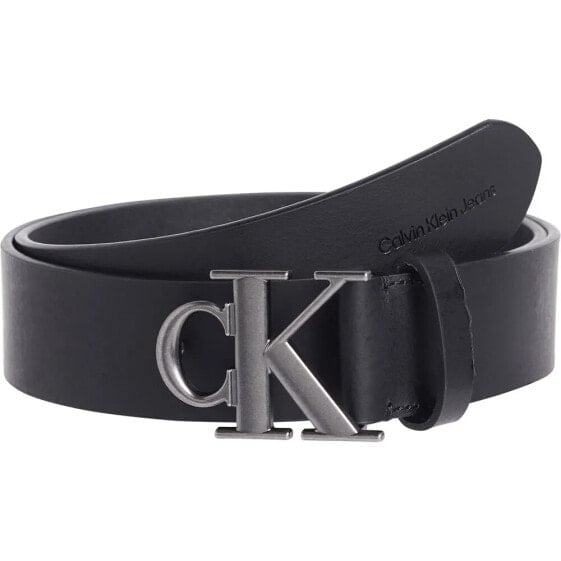 CALVIN KLEIN JEANS Round Mono Plaque 40Mm Belt