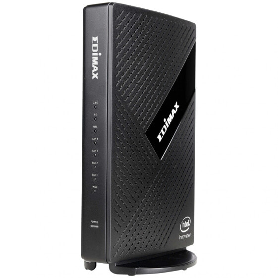 Edimax BR-6473AX - Wi-Fi 6 (802.11ax) - Dual-band (2.4 GHz / 5 GHz) - Ethernet LAN - Black - Portable router