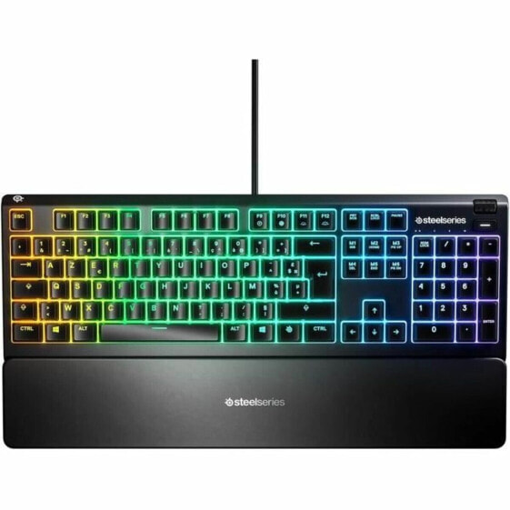 Механическая клавиатура SteelSeries APEX 3 Чёрный французский AZERTY