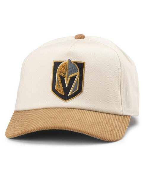 Бейсболка настраиваемая American Needle Vegas Golden Knights Burnett белая, золотая