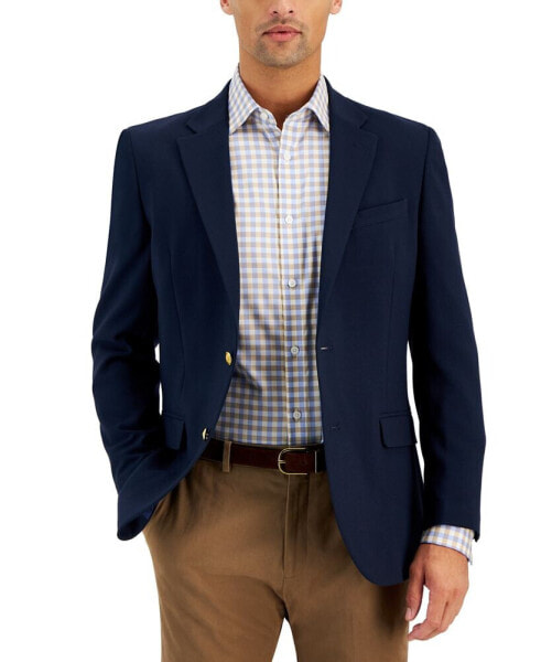 Men's Modern-Fit Active Stretch Solid Blazer