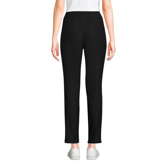 Women's Active High Rise Soft Performance Refined Tapered Ankle Pants