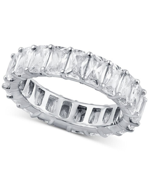 Кольцо Macy's Emerald-Cut Eternity Band