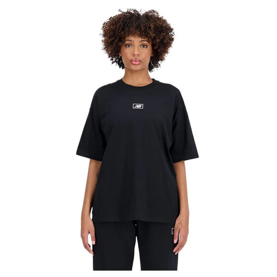 NEW BALANCE Essentials Graphic Jersey Oversized short sleeve T-shirt