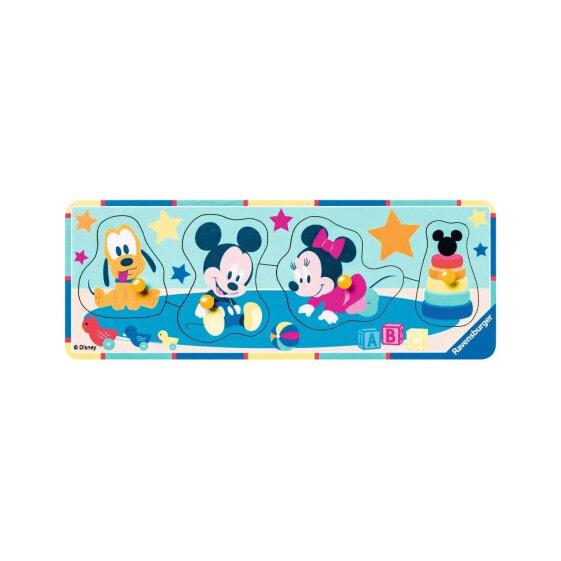 Holzpuzzle Disney Figuren 4 Teile