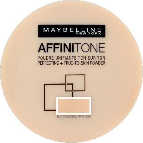 Maybelline  Affinitone Stone No. 24 Golden Be Фиксирующая матовая пудра 9 г