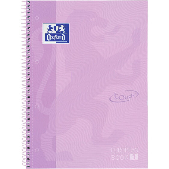 OXFORD HAMELIN A4 Notebook 5X5 Extrahard Cover 80 Sheets 1 colour band Touch