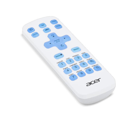 Acer MC.JQ011.005 - Universal - IR Wireless - Press buttons - White