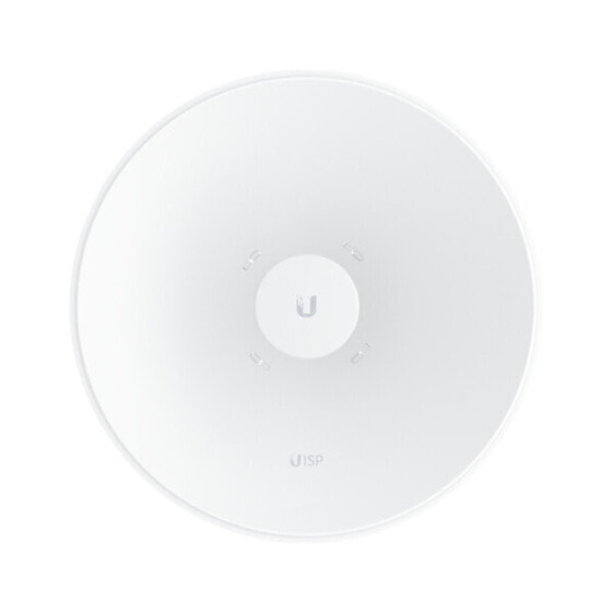 UbiQuiti Networks UISP Dish - 30 dBi - 5.15 - 6.875 GHz - Dual polarization - IPX6 - Aluminium - White