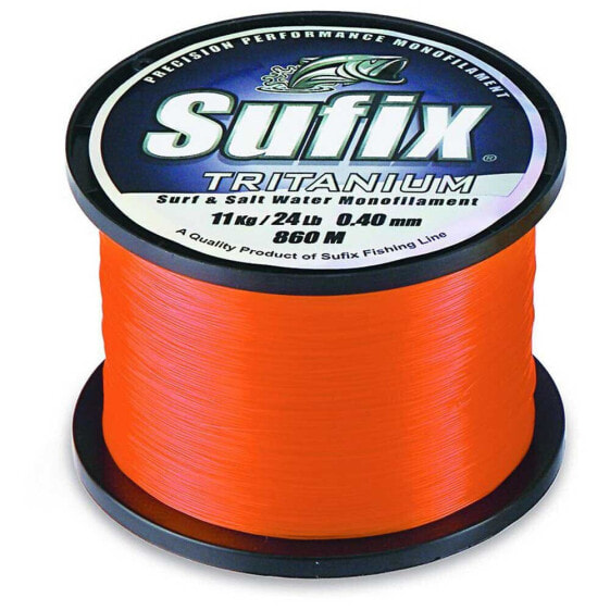 Монофильная леска для рыбалки Sufix Tritanium 1/4 Lbs 860 м 0.40 мм Monofilament