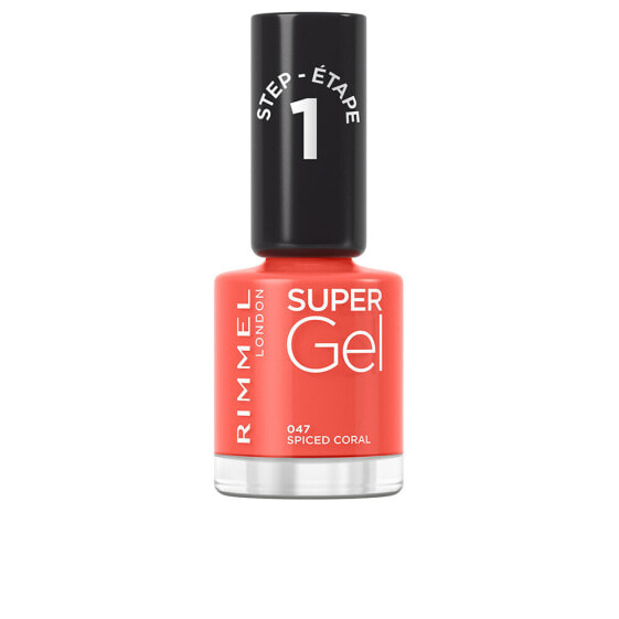 SUPER GEL nail polish #047-spiced coral 12 ml