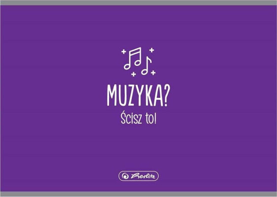 Herlitz Zeszyt do nut A5/16K muzyka poprzeczny (10szt)