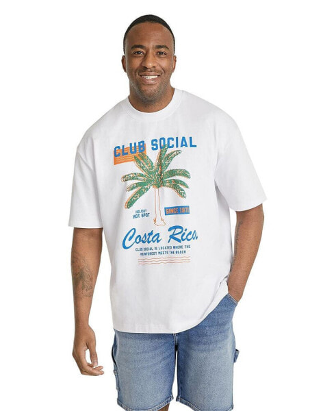 Big & Tall Johnny g Social Club Relaxed Fit Tee