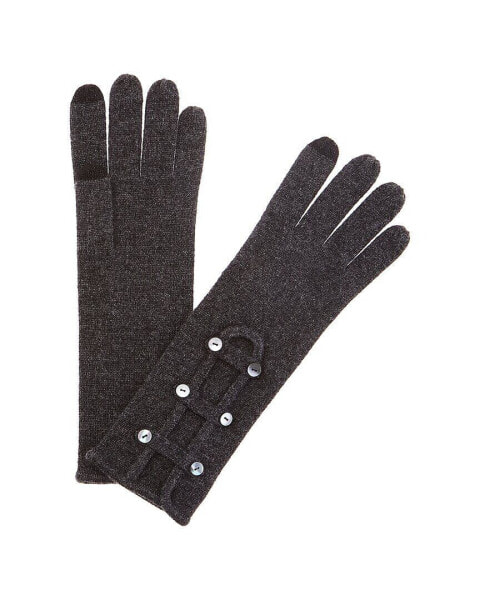 Forte Cashmere Military Cashmere Tech Gloves Women's