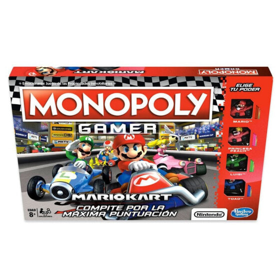 MONOPOLY Gamer Mario Kart Spanish Board Game
