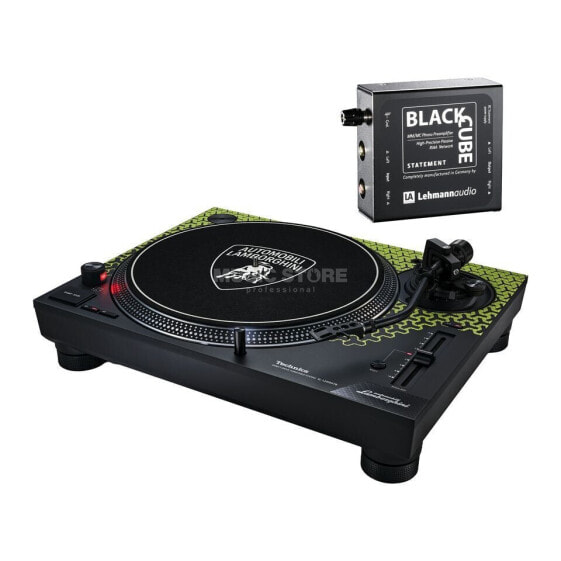 Technics SL-1200M7B,gr+Black Cube-Set