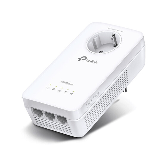 TP-LINK AV1300 Gigabit Passthrough Powerline ac Wi-Fi Extender - 1300 Mbit/s - IEEE 1901 - IEEE 802.3 - IEEE 802.3ab - IEEE 802.3u - Gigabit Ethernet - 10,100,1000 Mbit/s - Wi-Fi 5 (802.11ac) - 802.11a - 802.11b - 802.11g - Wi-Fi 4 (802.11n) - Wi-Fi 5 (802.11ac)