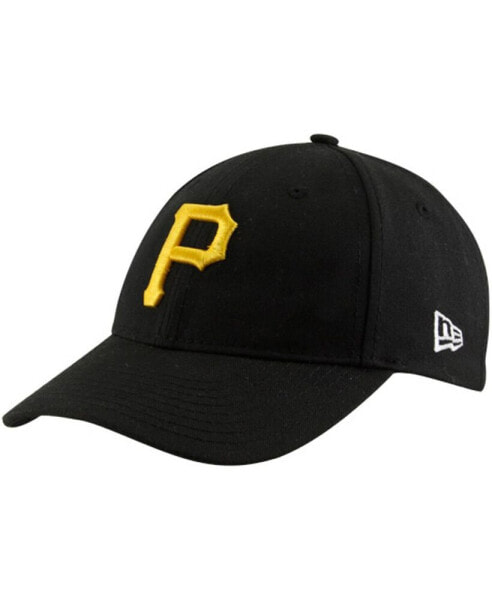 Big Boys Black Pittsburgh Pirates The League 9Forty Adjustable Hat