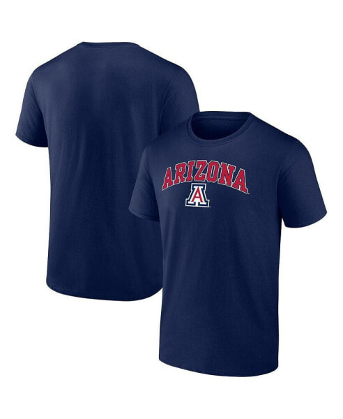 Men's Navy Arizona Wildcats Campus T-shirt