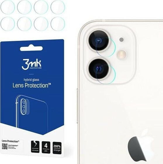 3MK 3MK Lens Protect iPhone 12 Ochrona na obiektyw aparatu 4szt