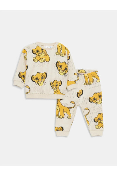 Костюм LC WAIKIKI Baby Lion King Sweatshirt & Pants.
