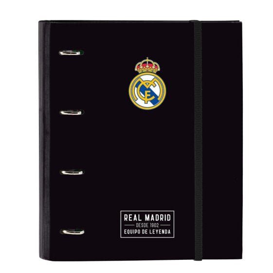 Папка-регистратор Real Madrid C.F. Corporativa Чёрная (27 x 32 x 3.5 см)