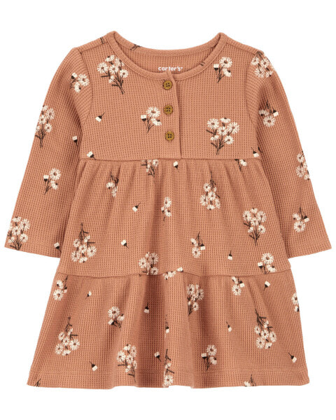 Baby Floral Thermal Dress 12M