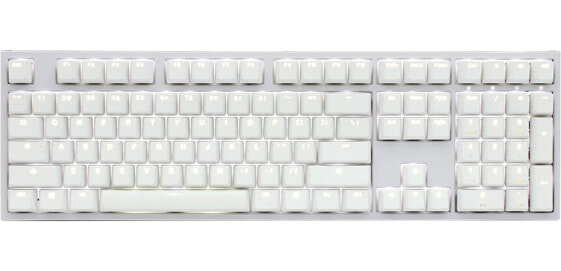 Ducky One 2 White Edition - Full-size (100%) - USB - Mechanical - White