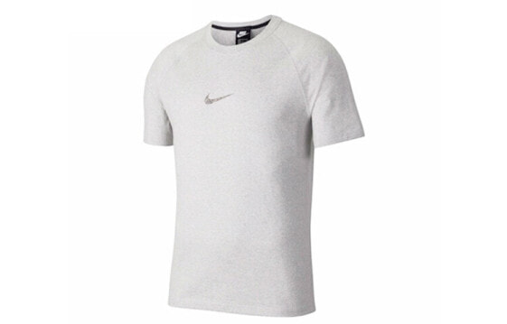 Футболка мужская Nike NSW T CK2979-902 серого цвета