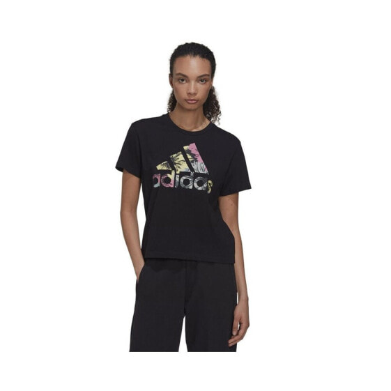 Футболка женская Adidas Allover Print Reg Tee W