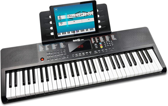 Синтезатор RockJam 61-key portable electronic keyboard piano with power supply, music stand and Simply Piano app