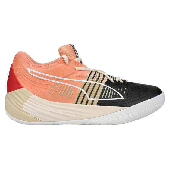 Розовые мужские кроссовки PUMA Fusion Nitro Basketball