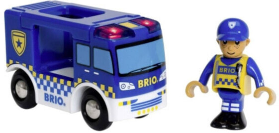 Игрушечный транспорт Brio Полицейский Фургон