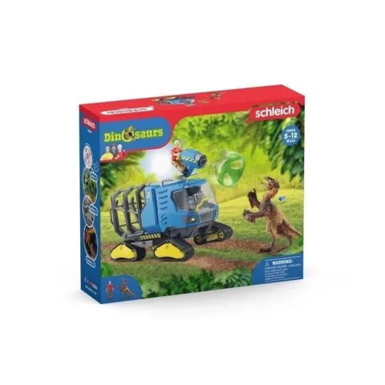 Игровой набор Schleich Dino Capture Vehicle 42604 Dinosaur Series (Серия Динозавры)