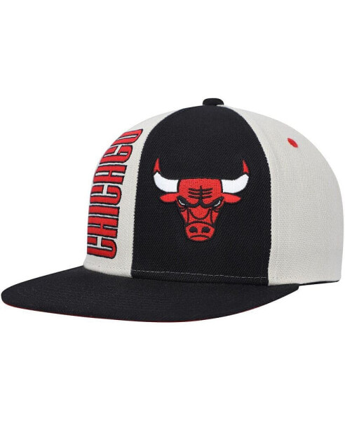 Men's Cream Chicago Bulls Hardwood Classics Pop Snapback Hat